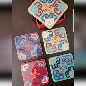 Shanghai Tang Enamel Coasters